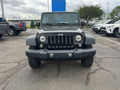 2018 Jeep Wrangler JK Unlimited Sport S
