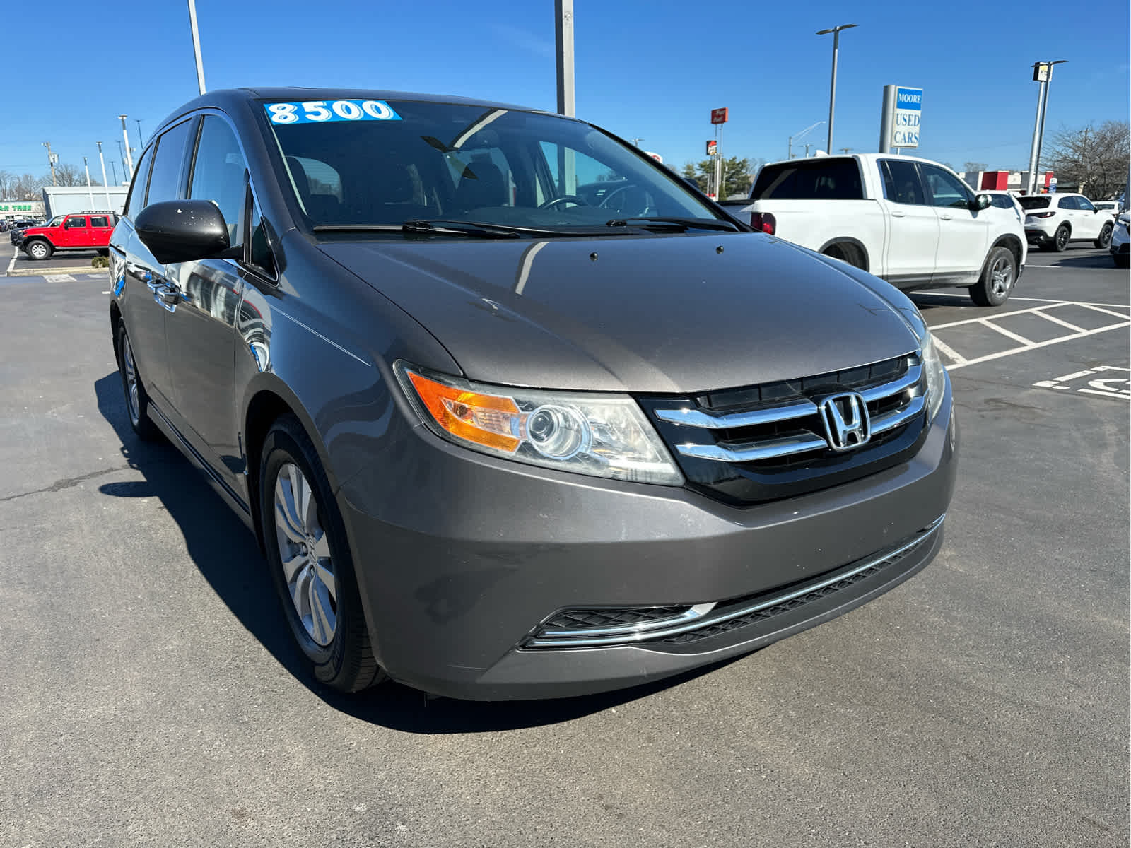 Used 2015 Honda Odyssey EX-L with VIN 5FNRL5H68FB031804 for sale in Owensboro, KY