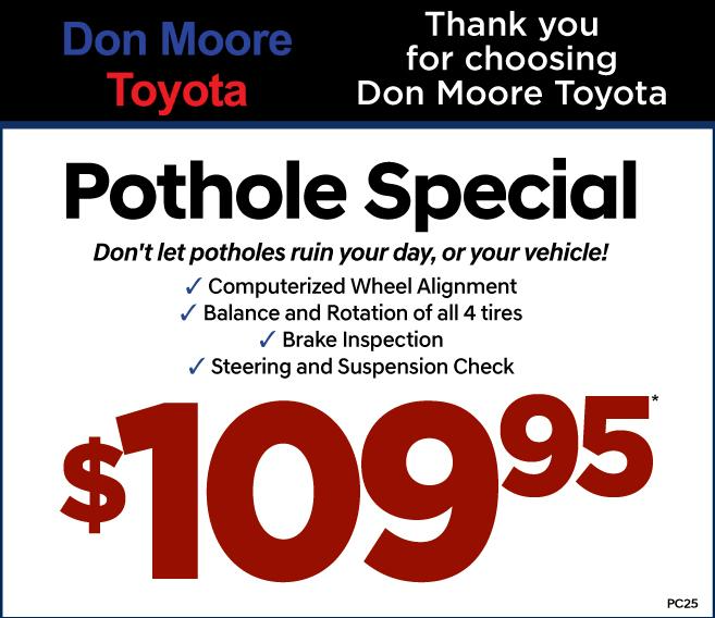 Pothole Special